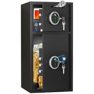 Heavy Duty Large Safe with Dual Alarm System and Backlit Keyboard